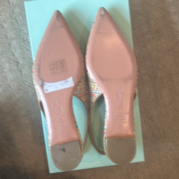 AQUAZZURA
Purist raffia slingback flats size 37 (US 7) - Picture 10 of 10